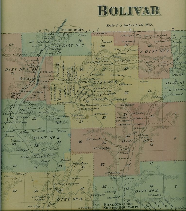 Maps Allegany County Historical Society Gallery